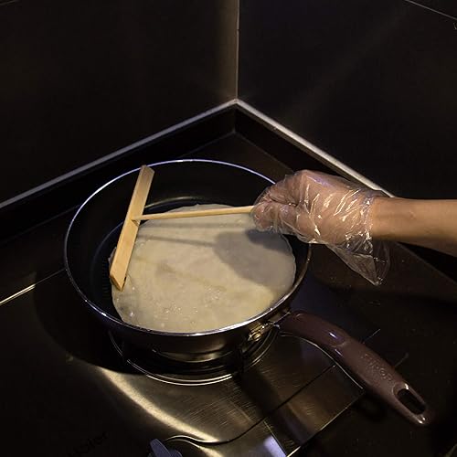 Miniatura 3 de AUEAR, Esparcidores de crepé de madera para hacer y espátula, juego de madera de haya (2 piezas, 5.5 pulgadas y 7.09 pulgadas)