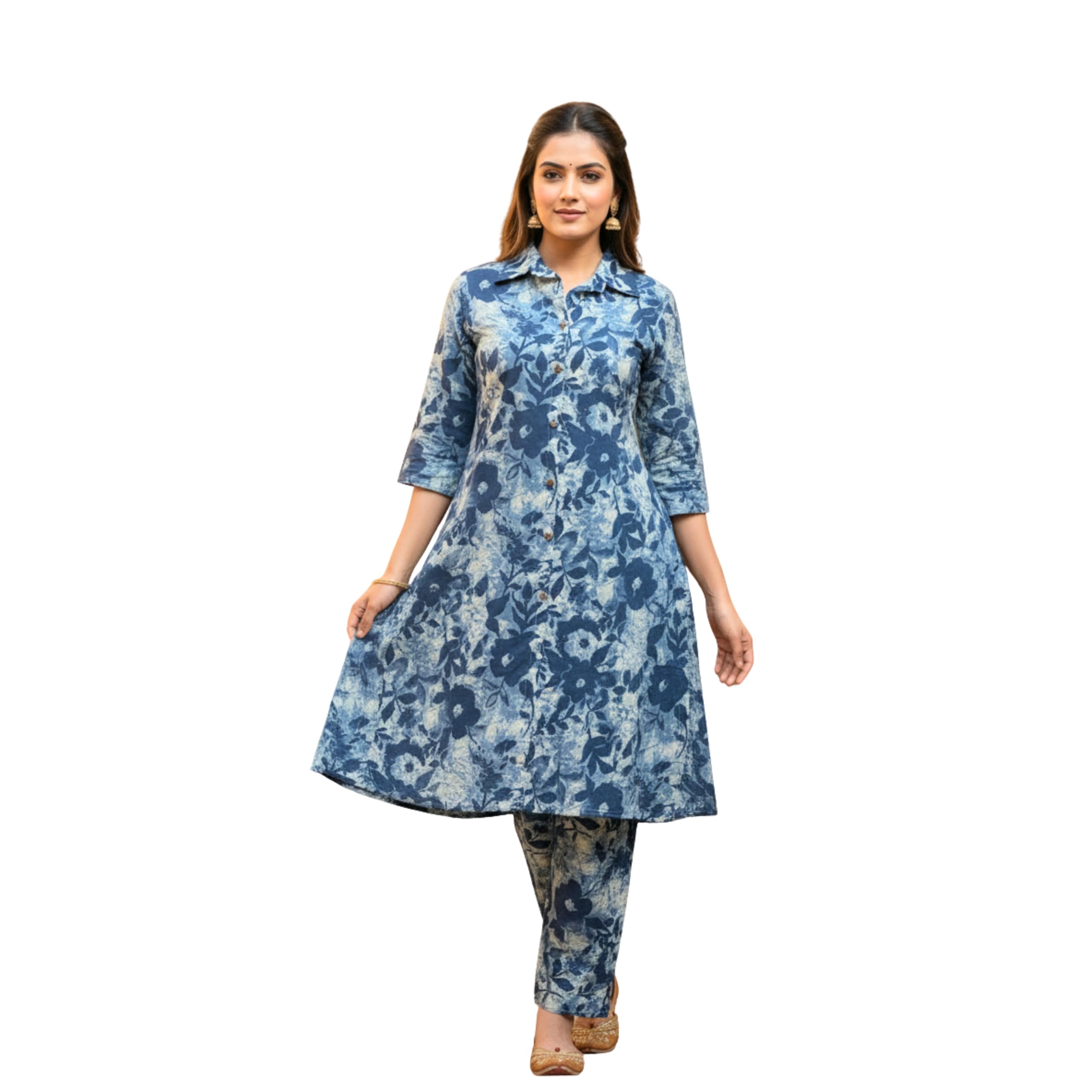 U.S. Polo Assn. Women's Pure Cotton Fancy Co-ord Set | Printed Top & Pant for Women | Casual Daily Wear | Office Wear | Summer Cotton | Stylish Outfit for Women in multi