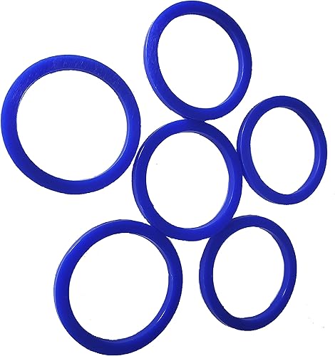 Miniatura 3 de MABUA 24 anillos de plástico para lanzar anillos Juegos, anillos de carnaval para juego de práctica de velocidad y agilidad Anillos de lanzamiento