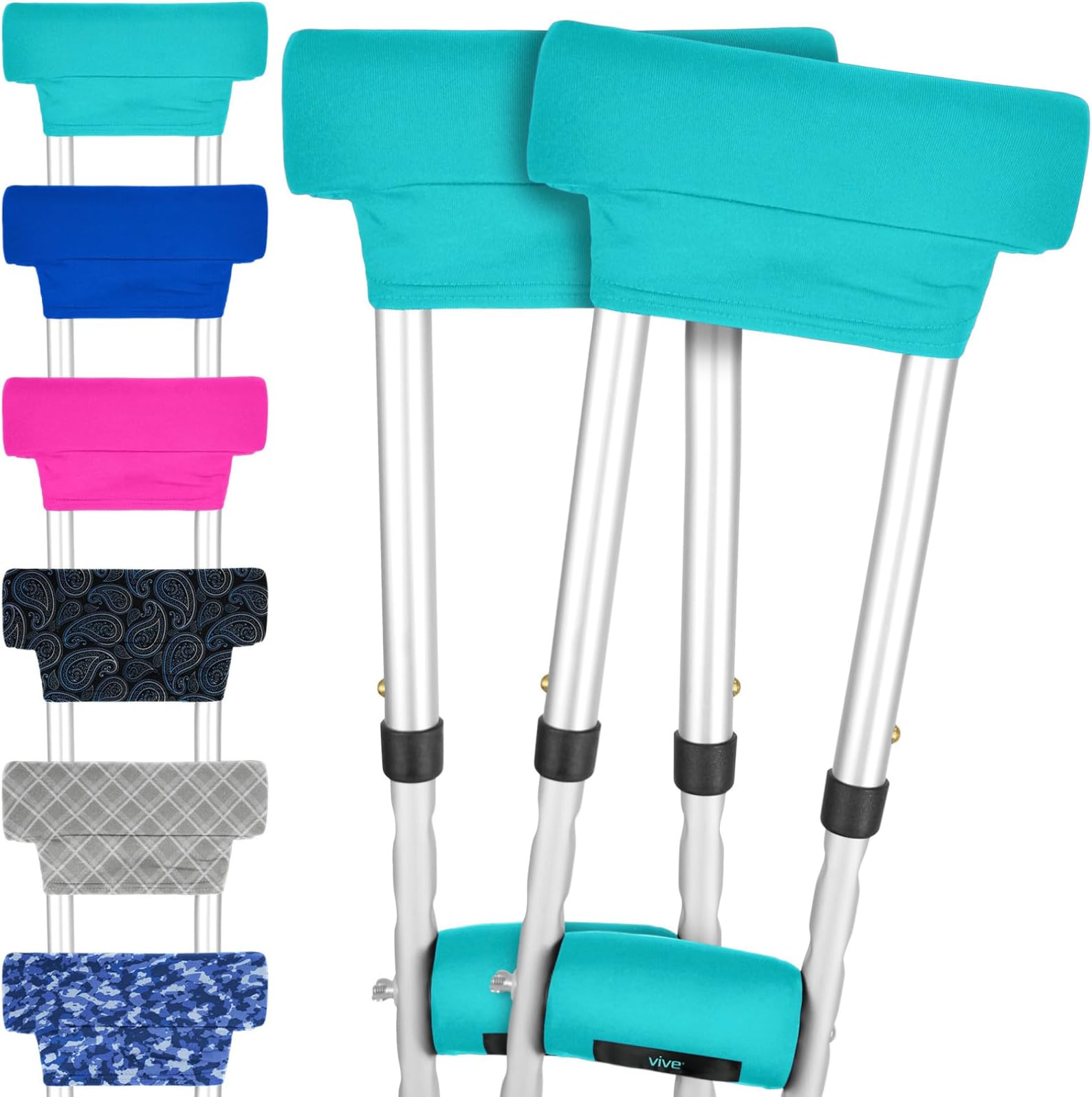 Replacement Crutch Pads, ANCKNE Padding for Walking Arm