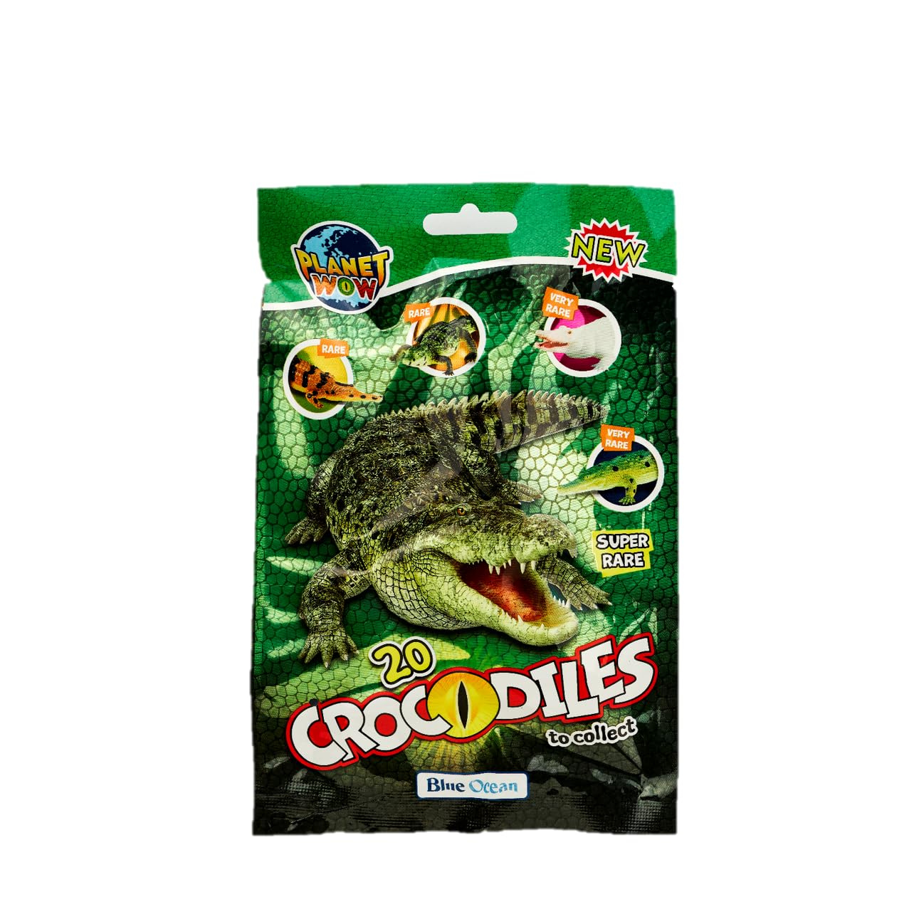 Crocodiles Sammelserie PLANET WOW Display - alle 20 Figuren garantiert