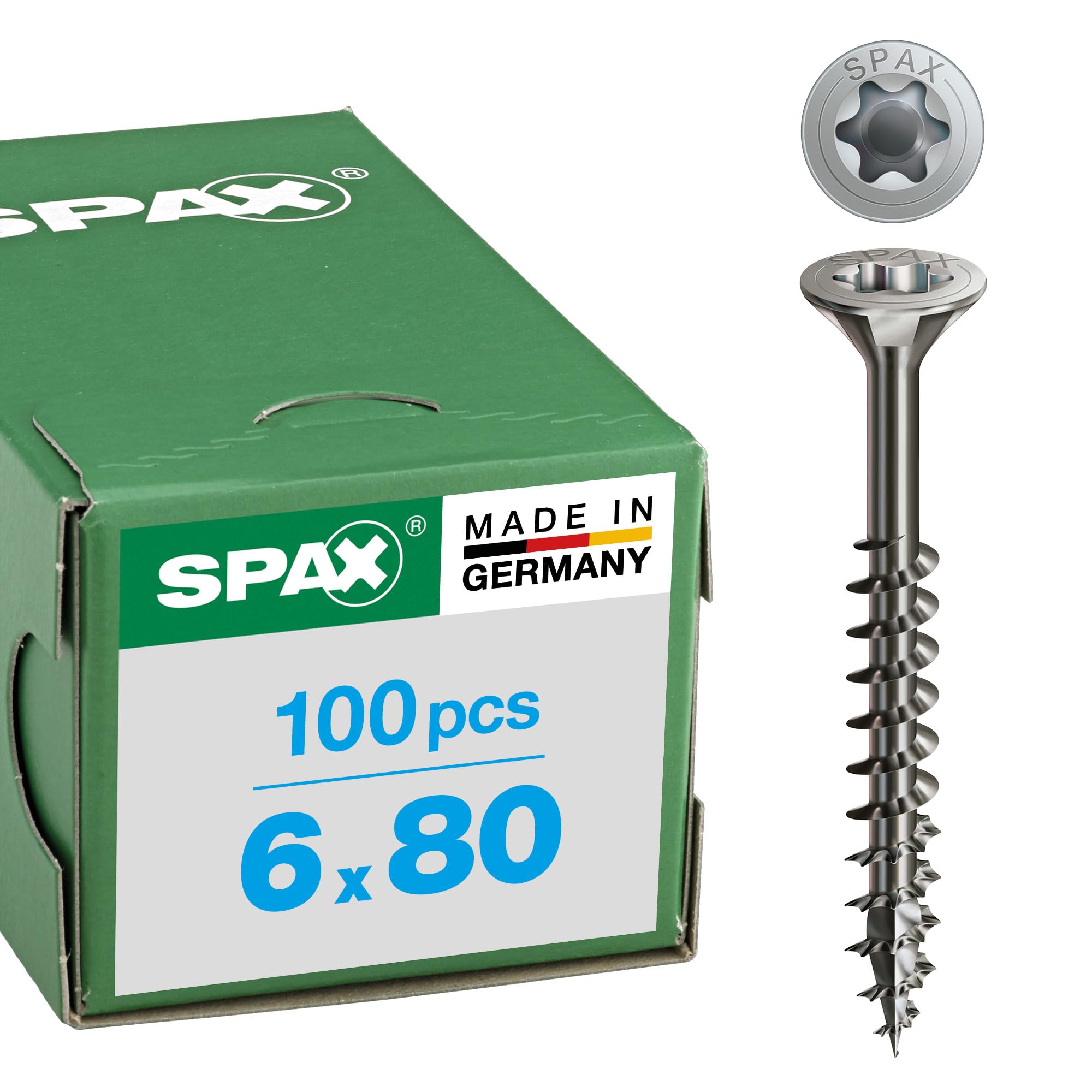 Spax Countersinking Torx Wood Screws Stainless Steel