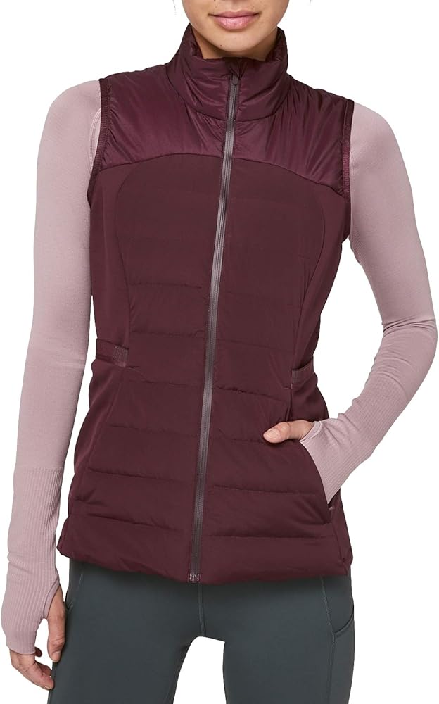 lululemon Down For It All Vest (Dark Adobe, 6) at Amazon