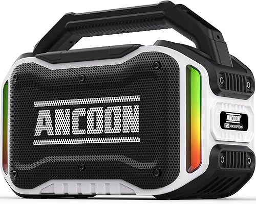 Miniatura 14 de Altavoces Bluetooth Inalámbricos: Altavoz de 80 W (pico) con graves, tiempo de reproducción de 20 horas, IPX6 impermeable, altavoces grandes para el