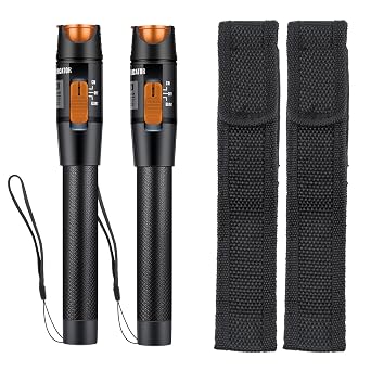 2PC Fiber Optic Cable Tester10KM for Fiber Cable Network Testing