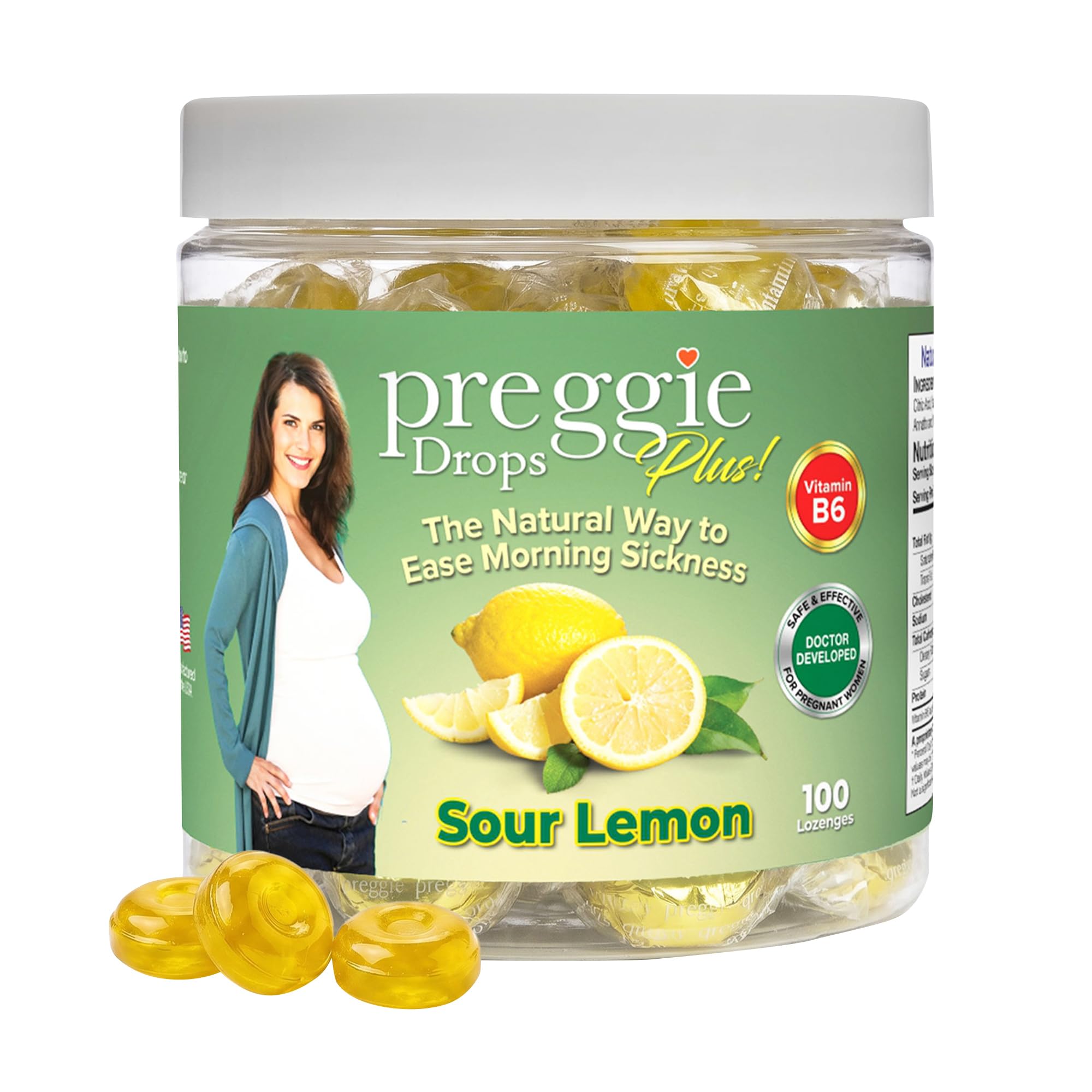 Three Lollies Preggie Pop Drops Plus Pregnancy Candy, Sour Mix, 32 Count — Amazon image 12