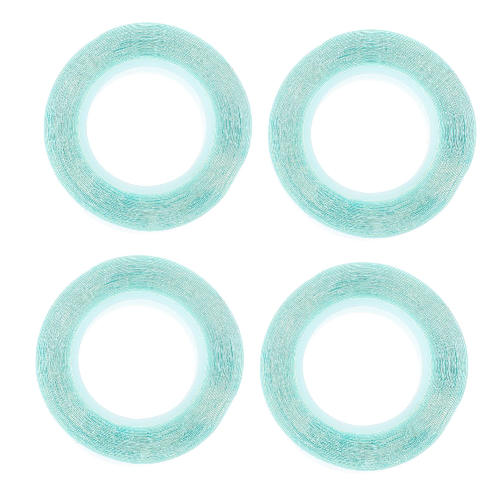 WOFASHPURET Practical Hair Extension Tape Double-sided 4 Rolls No Trace for Lace Wigs Human Hair Extensions