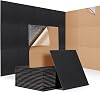 18 PCS Sound Proofing Panels Self-adhesive, JAMELO 30x30x0,9cm Square Acoustic Absorbing Panels for Wall, High Density Insulation Soundproofing Panels for Recording Studio, Game Room, Offices, Black