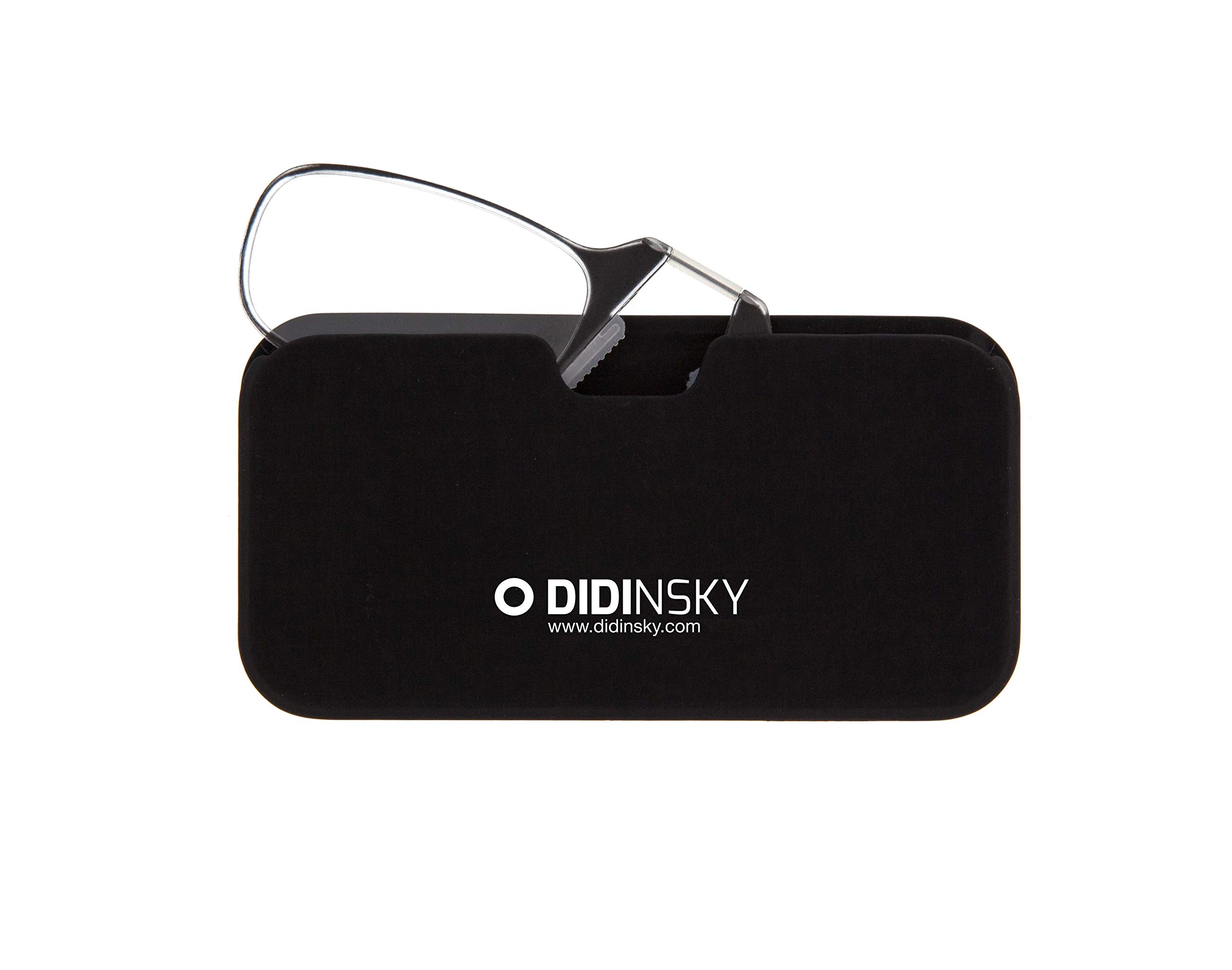 DIDINSKY Okulary do czytania bez okularów korekcyjnych dla mężczyzn i kobiet, przezroczyste. Elastyczne i niezniszczalne okulary do starczowzroczności dla mężczyzn i kobiet na zmęczony wzrok. 6 kolorów i 5 stopniowań - MOMA
