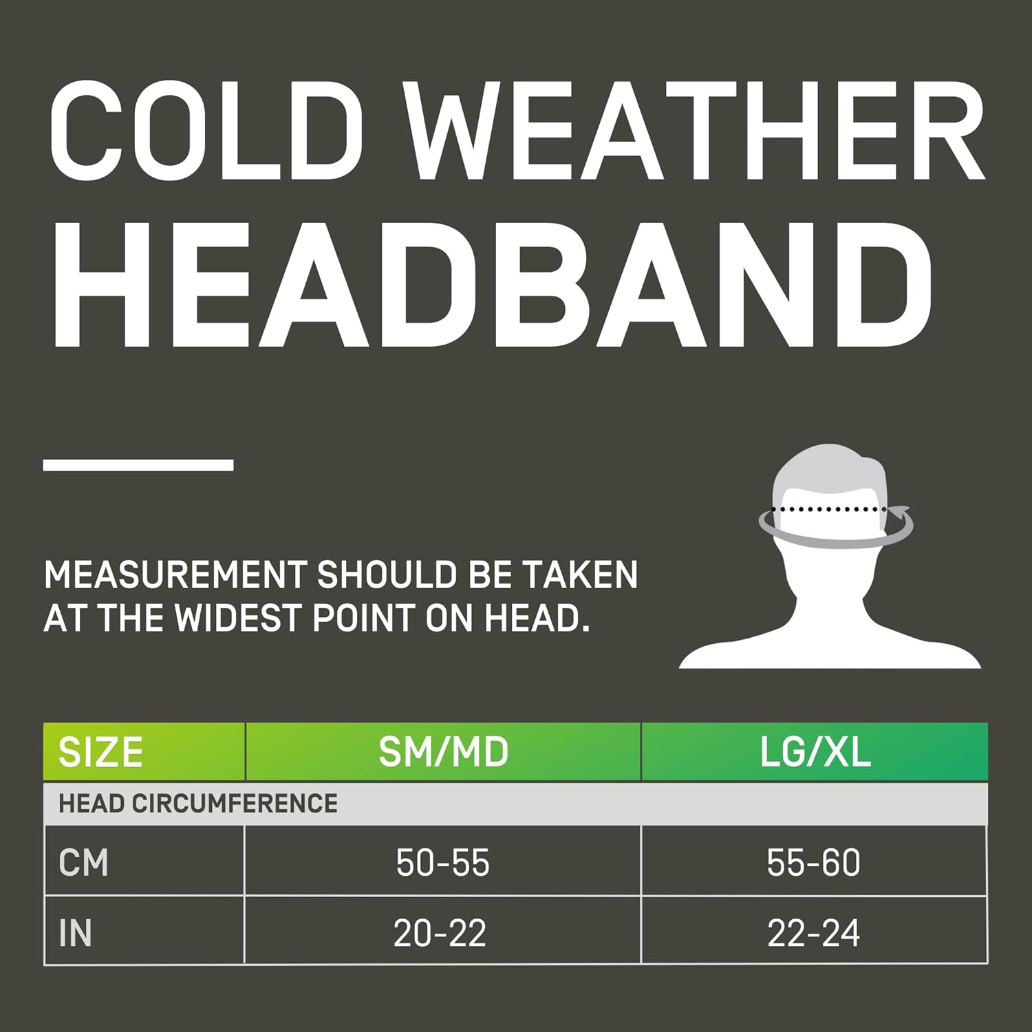 CEP Cold Weather Headband, Black, Unisex, LG/XL - Image 7