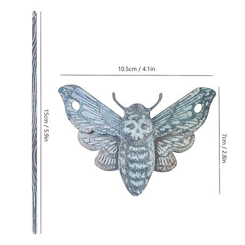 Miniatura 6 de Pasador de pelo de cráneo, con imitación retro cráneo accesorios para el cabello, joyería de Halloween creativo diseño de amor hecho de tallas y