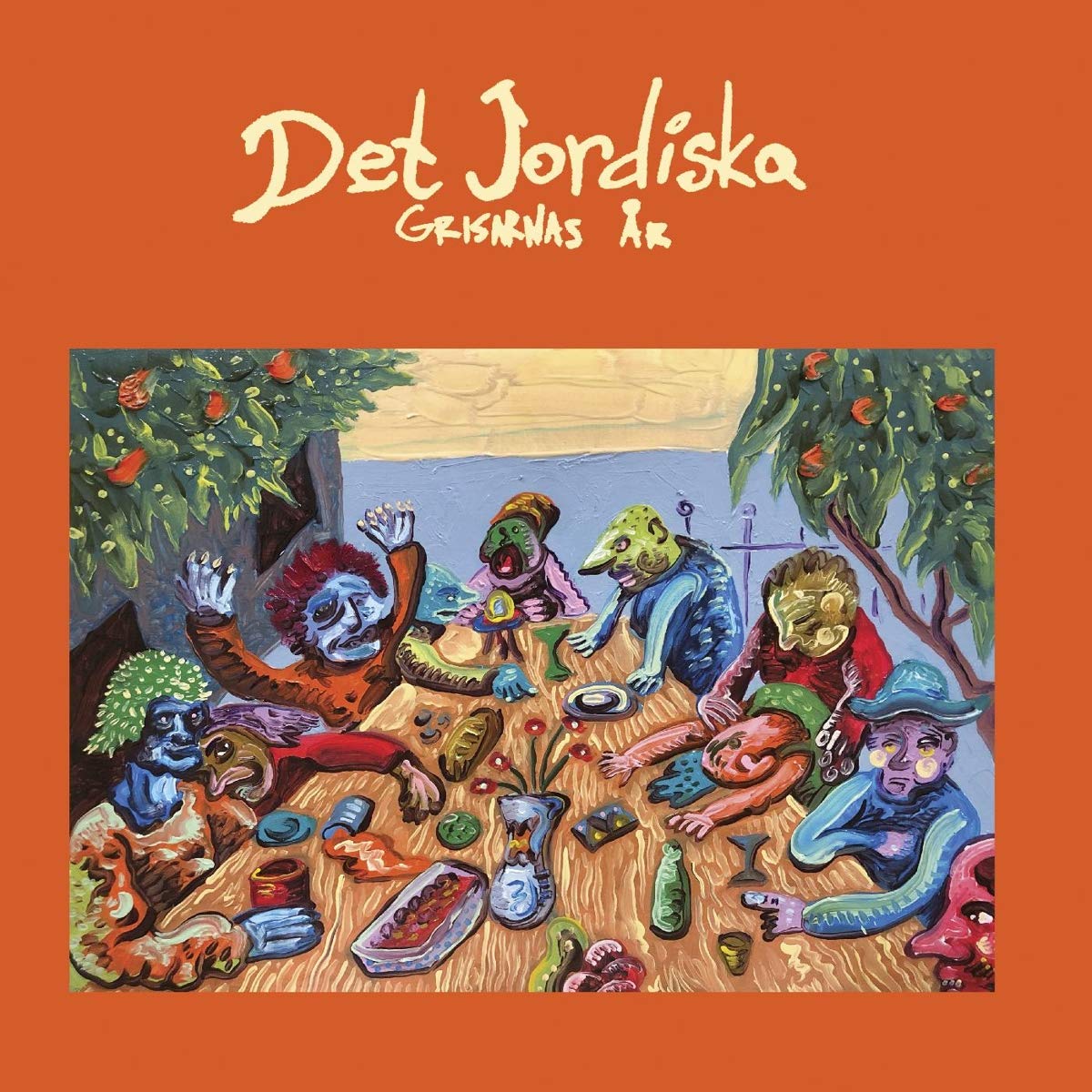 Det Jordiska Grisarnas Ar (orange Vinyl) LP New 634457040946