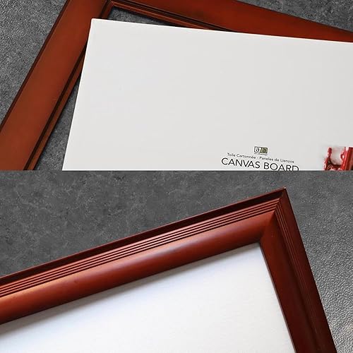 Miniatura 3 de Art Advantage Tablero de lienzo reciclado MDF 12x16, 3 piezas, paneles de lona MDF reciclados para pintura, lienzos para pintura, lienzos para