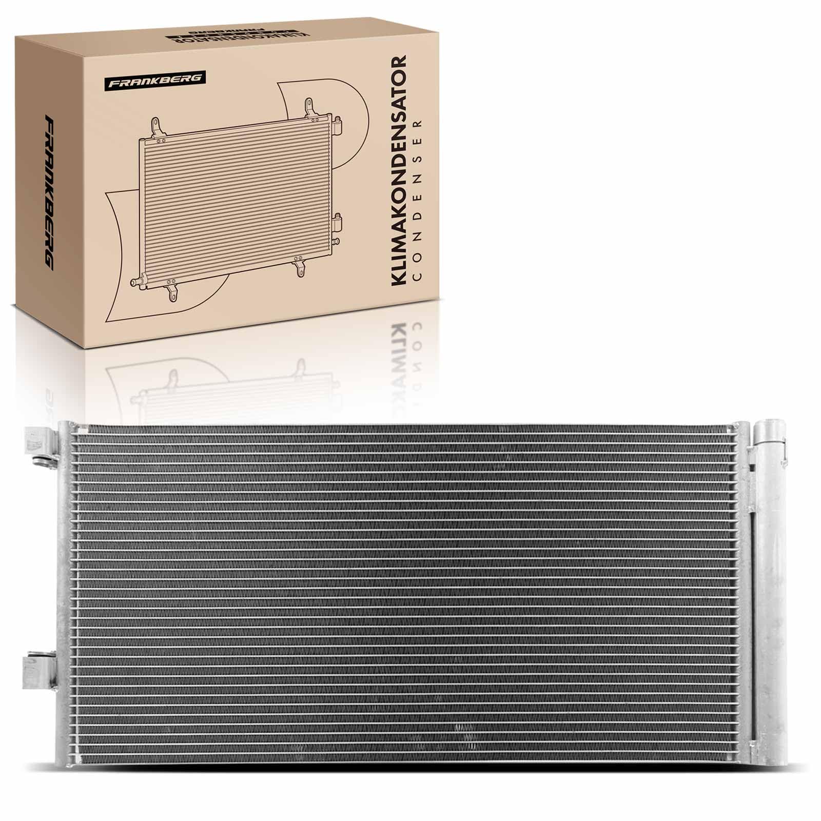 Frankberg Kondensatorowa klimatyzacja z suszarką, kompatybilna z Laguna III BT0/1, 1,5 l, 3,5 l, 2007-2015, Latitude L70, 1,5 l, 2,0 l, 3,0 l, 2010-2022, zamiennik 92100002R