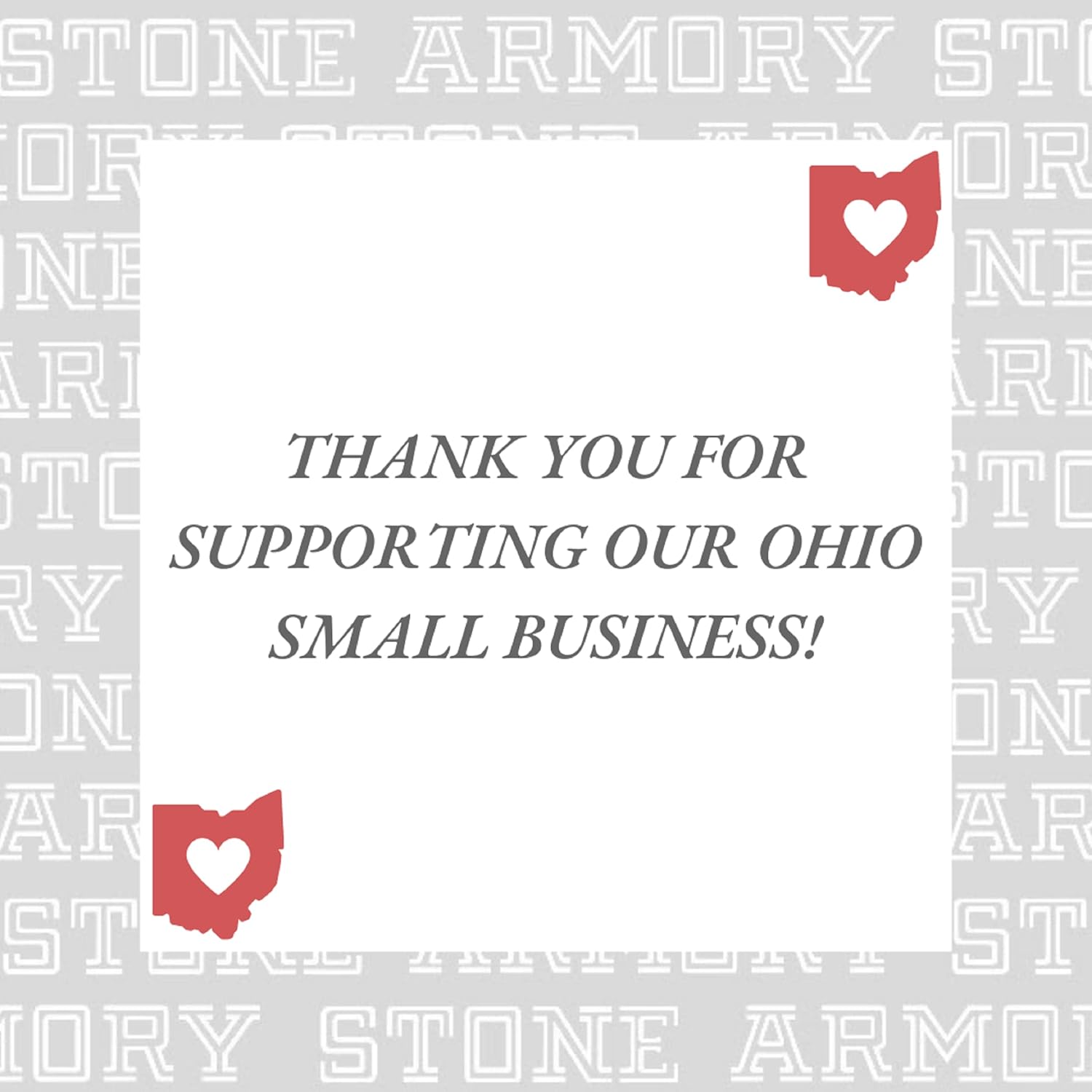 Stone Armory Bead for Ohio State – Ohio State University Charm Features Red Buckeye Leaf – Stainless Steel Compatible with Pandora Bracelets – OSU Jewelry - Gift for Fans & Alumni