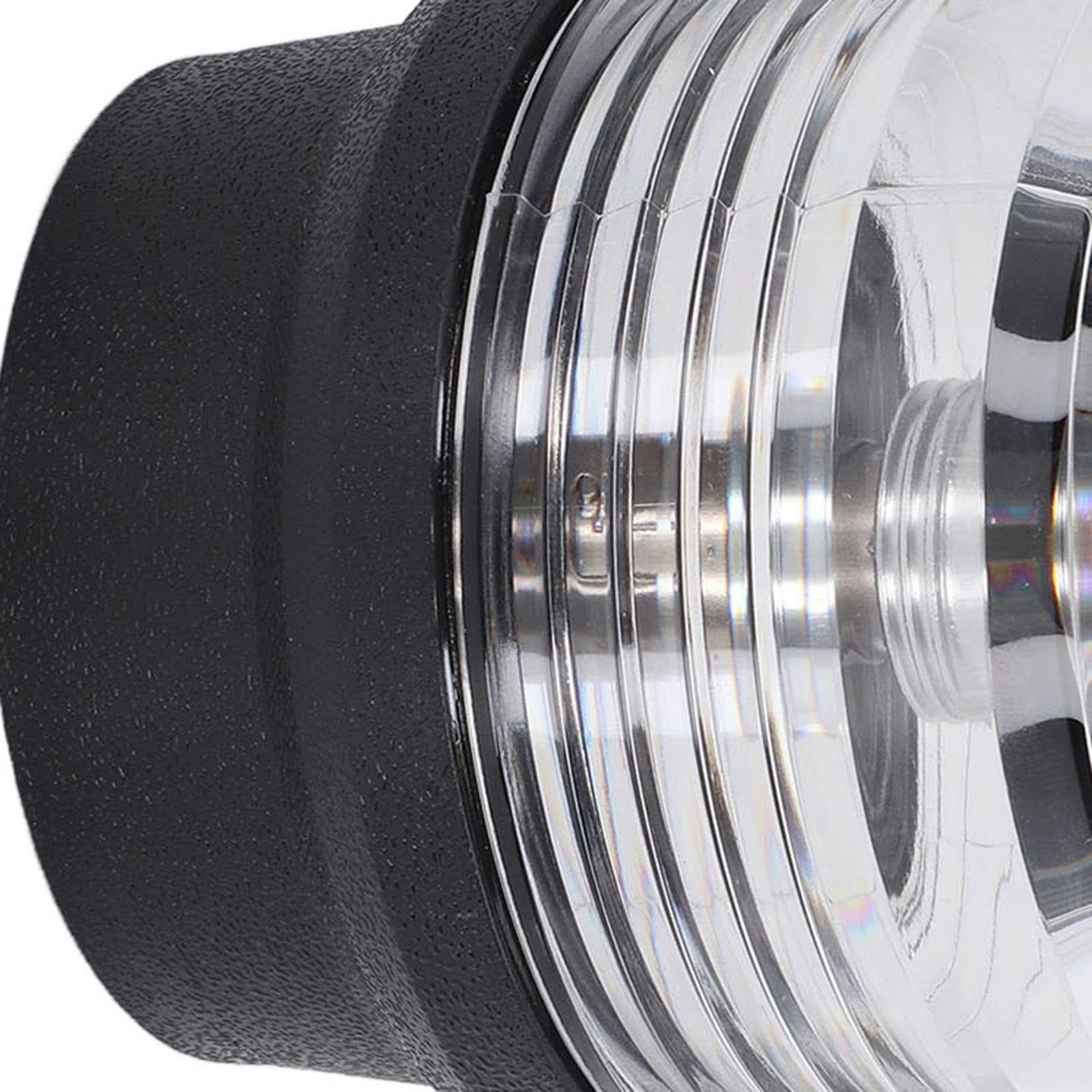 ZJchao Luci di Ancoraggio per Navigazione Marina a LED, Luce di Navigazione per Barca a Tutto Tondo 360° Bianca Visibilità 2NM 10‑24V per Crociera e Navigazione in Varie Condizioni