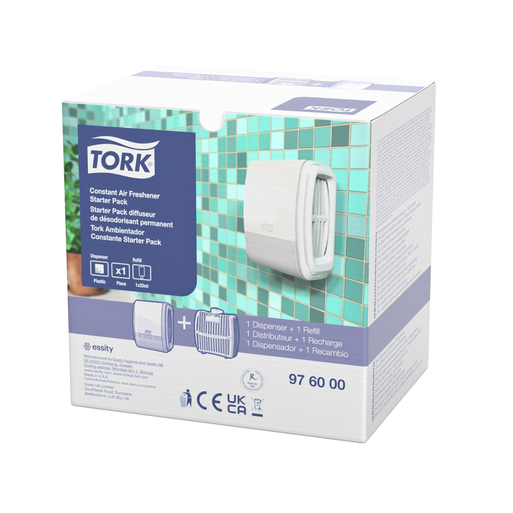 Tork Elevation A3 Air Freshener Dispenser and Refill