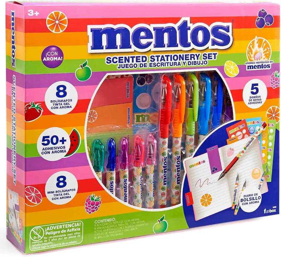 Scenticorns Kangaru Mentos Sweet Scented Activity Set Open Color Box