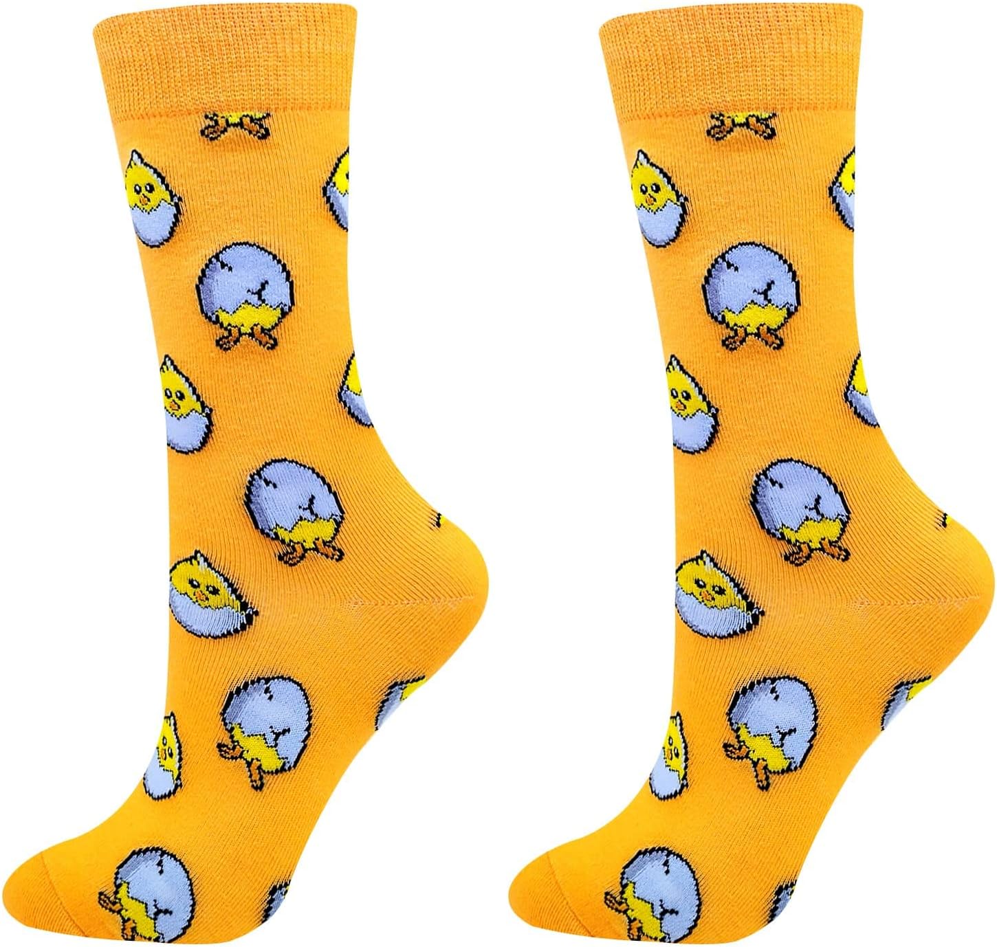 Fasefunn Colorful Socks for women Fun Funny Funky Animal Marvel Pattern Sock Calf Pack, Premium Cotton, Size 6-11 - Image 5