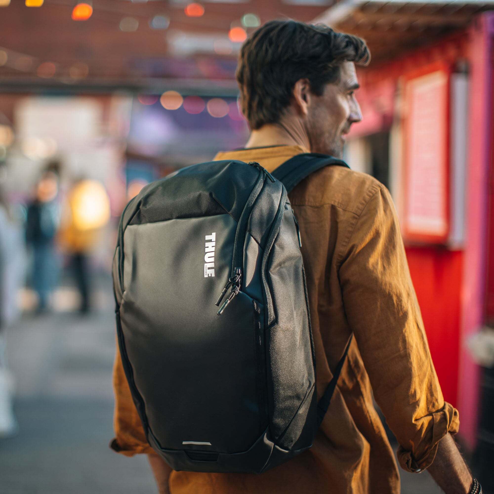 Thule zaino per il tempo libero con scomparto per laptop Chasm Recycled Backpack 26L Gentle Beige