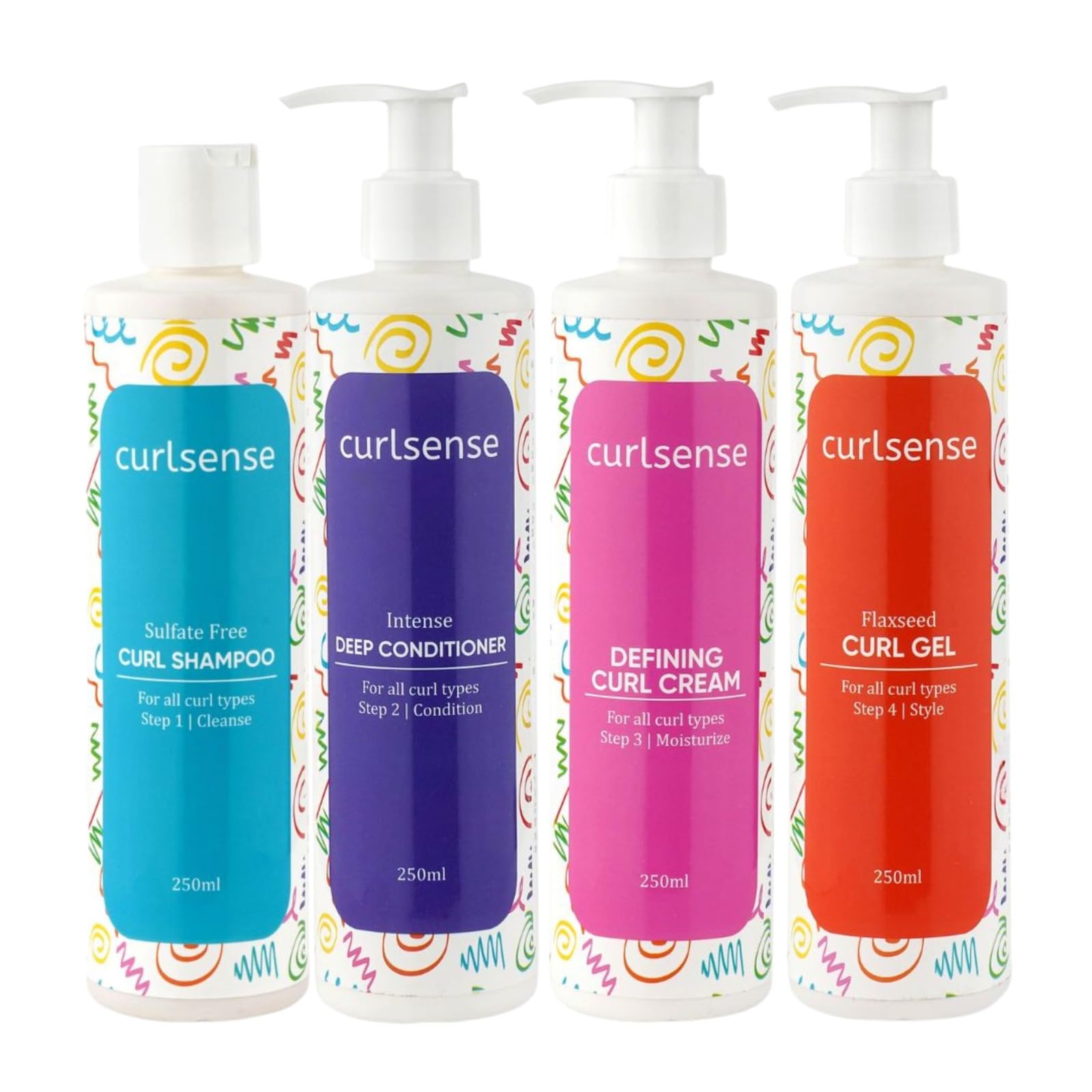 Curlsense 4-Step Hair Care Bundle for Waves and Curls Wash & Style Bundle – For Coarse Curls & Coily Hair | Cleanse, Moisturize & Define-image-33