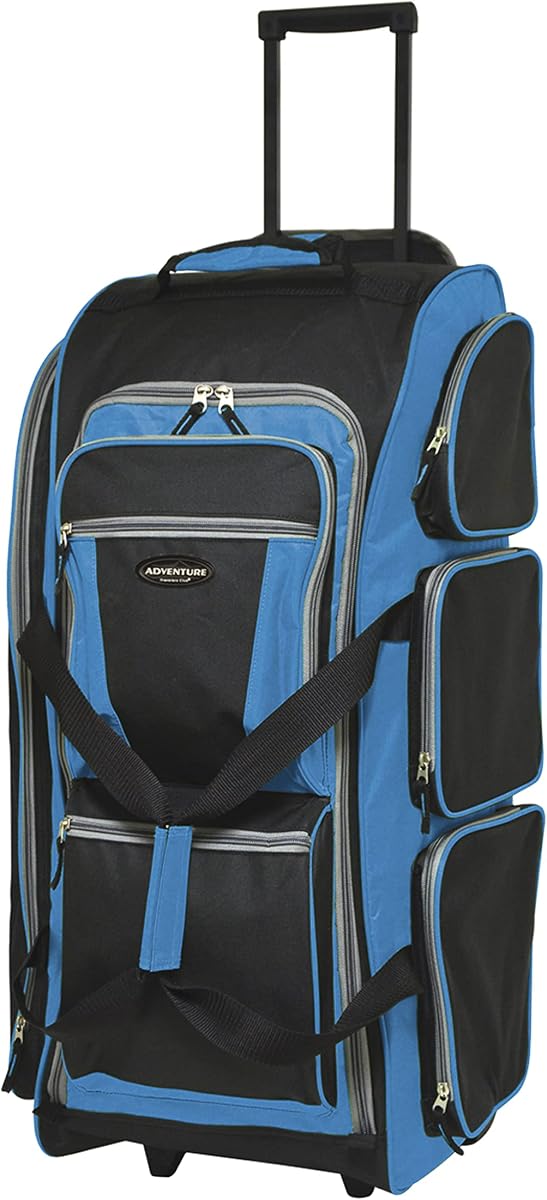 Bolsa de lona con ruedas vertical con múltiples bolsillos Xpedition de 30 pulgadas