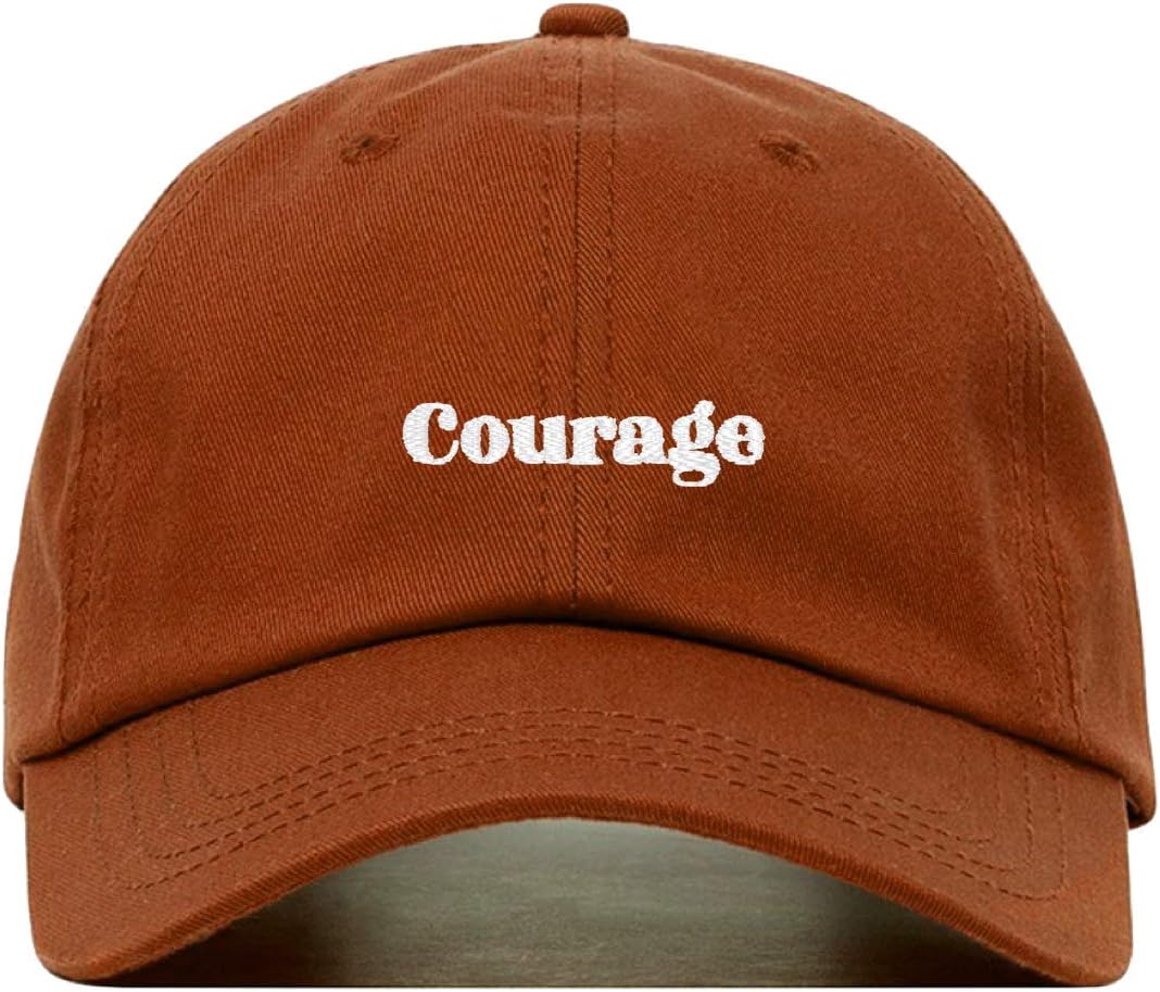 Courage Embroidered Baseball Cap