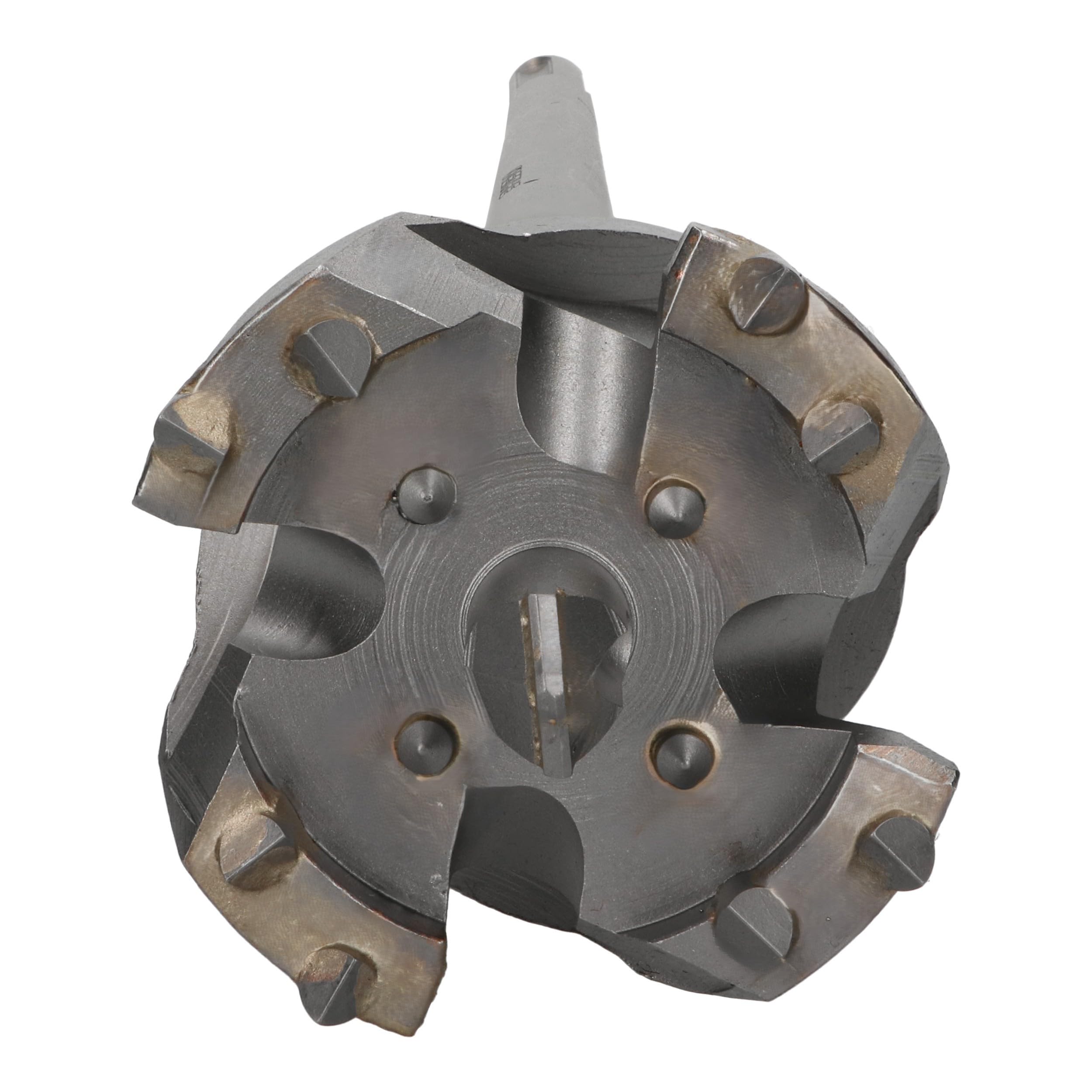 WERHE wiertło przebiciowe SDS Max 80x600 mm, głowica z węglika | asymetryczna głowica, wzmocniony rdzeń, do betonu, żelbet, przepusty instalacyjne, długość robocza 540 mm, grot centrujący