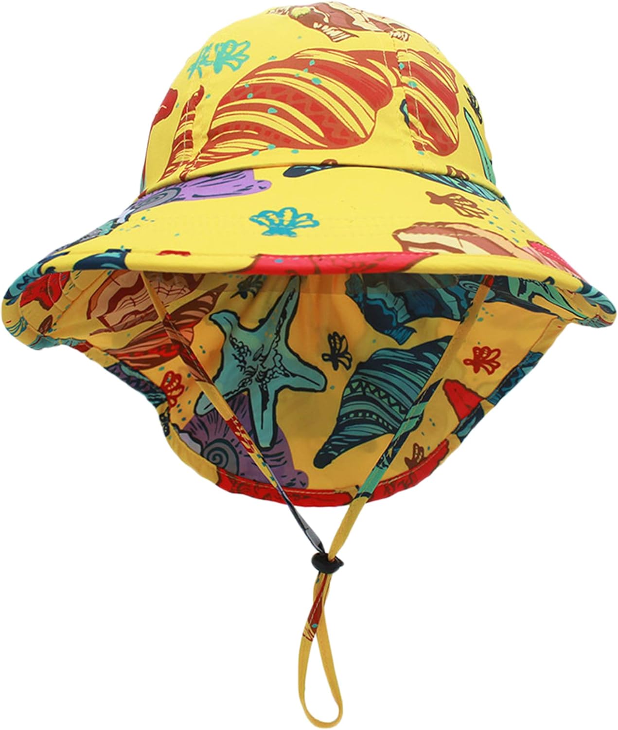 Cappello Safari Bambini UPF 50+ - Cotone, Tesa Larga 7 Cm, Sottogola Regolabile, Per Sole E Avventura