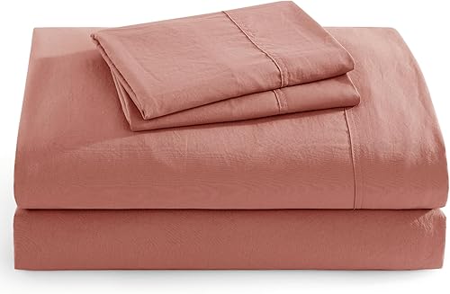 Miniatura 7 de Casa Platino Juego de sábanas tamaño Queen, prelavadas, ultrasuaves y transpirables, juego de sábanas de microfibra cepillada, de fácil cuidado,