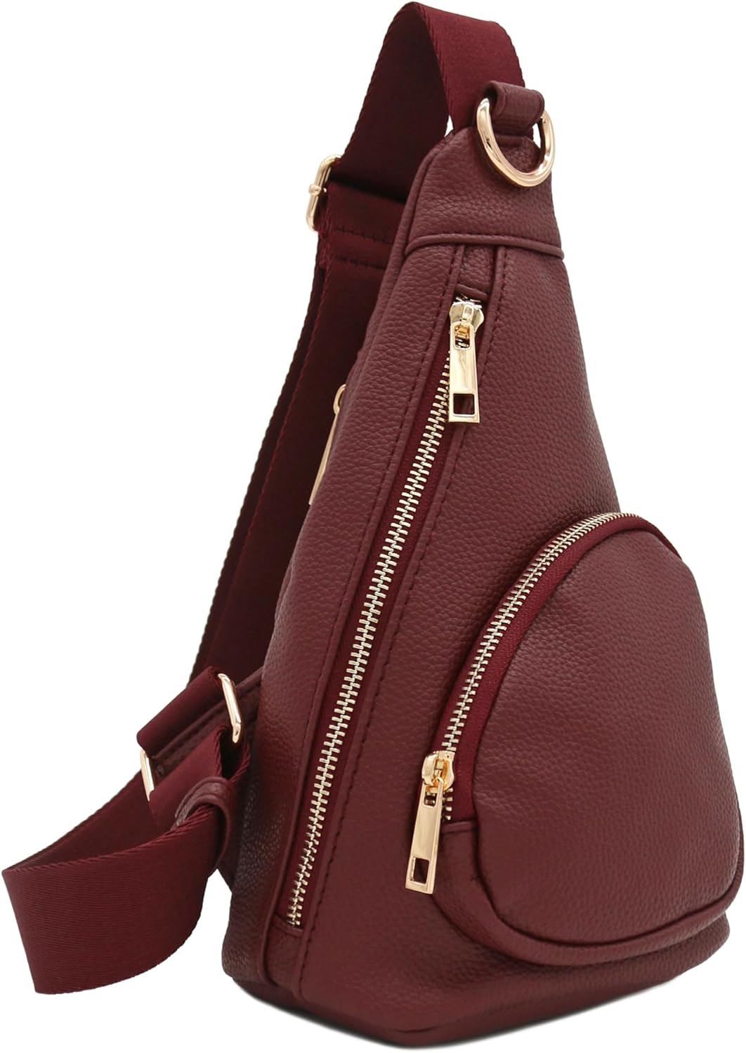 FashionPuzzle Compact Triangle Sling Bag | Compact