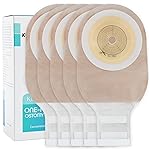 30 PCS Colostomy Bags, Ostomy Supplies,One Piece Drainable Ostomy Pouch with Hook and Loop Closure for Ileostomy Stoma Care, 15mm-60mm Cut to Fit