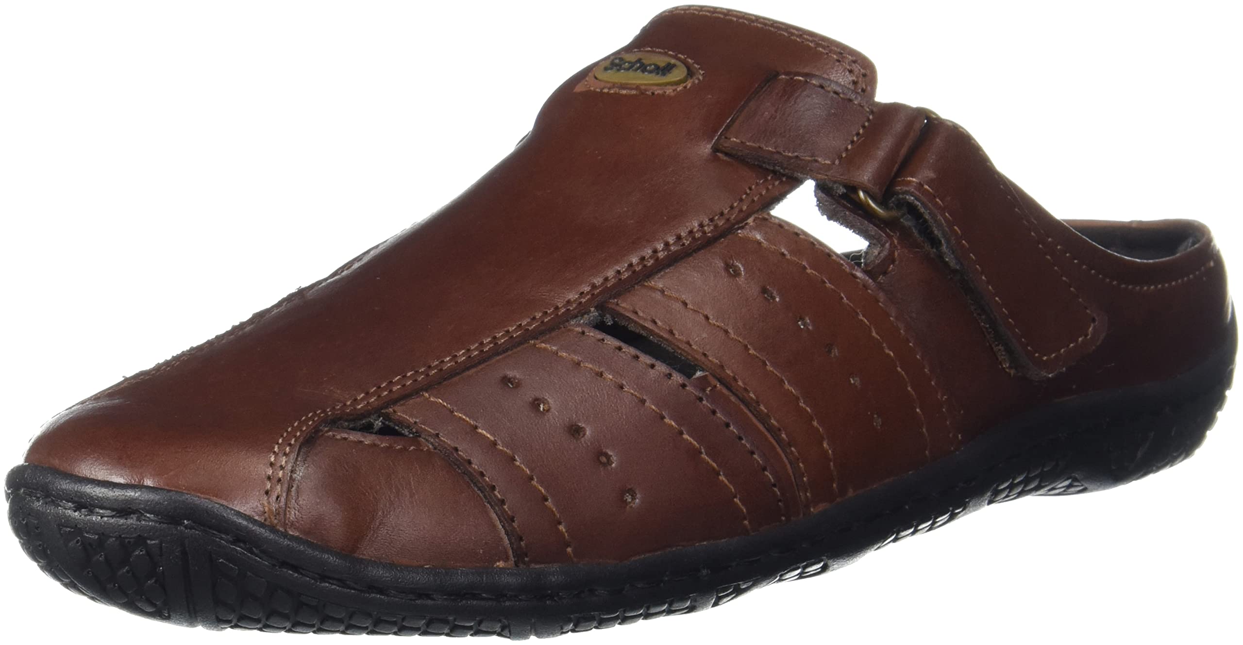 Scholl Mens Luke Sabot Brown Slippers - 9 UK (8764122) (B09319WVW6) Amazon Price History, Amazon Price Tracker