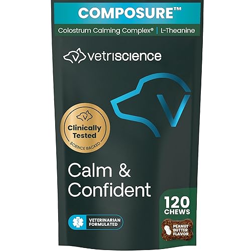 VetriScience Clinically Tested Composure Calm & Confident Chews for Dogs