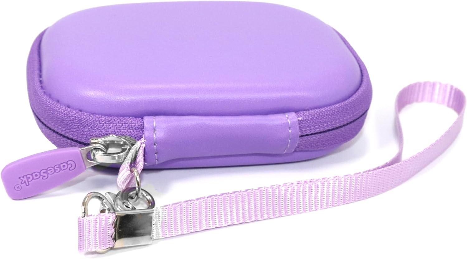 CaseSack case for Beats Flex Wireless Earbuds. Also for Powerbeats High-Performance Wireless Earbuds. (Light Purple) - Image 5