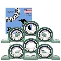 Vista 21 de PGN UCP210-32 Rodamiento de Apoyo en Bloque - Paquete de 1 Rodamientos Montados en Bloque de Apoyo - Rodamientos de Acero Cromo con Abertura de 2