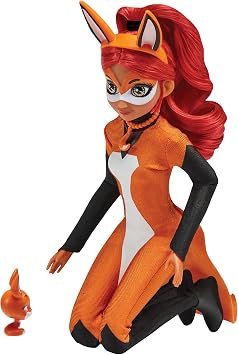 Miraculous Miraculous Ladybug & Chanoir 10.5 Action Doll Linarouge Rena Rouge with Trixx