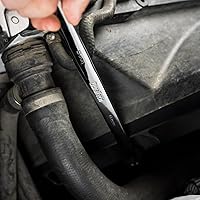 Vista 6 de DURATECH Llave de trinquete extra larga de 0.315 in, métrica, acero CR-V