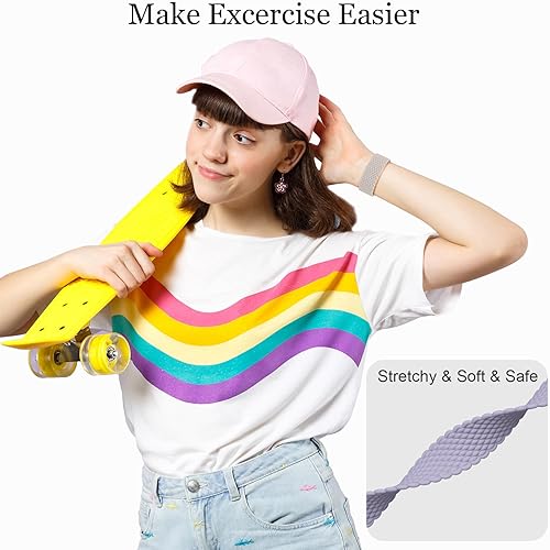 Miniatura 2 de Shalila Correa elástica trenzada Solo Loop compatible con Apple Watch Band de 1.496 pulgadas, 1.575 pulgadas, 1.614 pulgadas, 1.654 pulgadas, 1.732