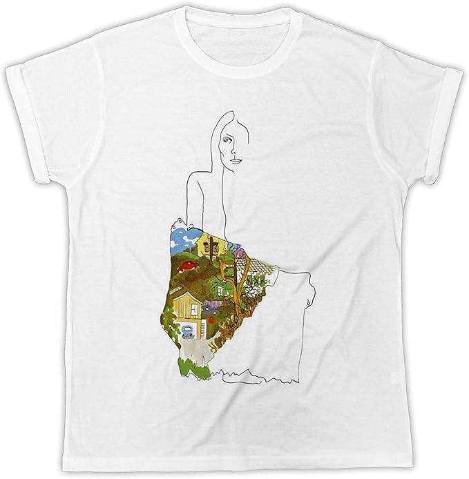 Joni Mitchell Unisex T-Shirt mit Kunstmalerei, lustiges Geschenk