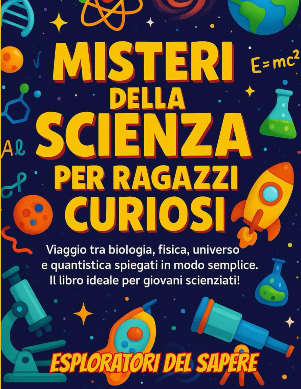 Misteri della Scienza per Ragazzi Curiosi: Viaggio tra biologia, fisica, universo e quantistica spiegati in modo semplice. Il libro ideale per giovani scienziati! (Misteri per Ragazzi Curiosi)