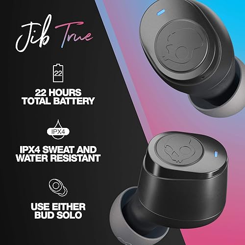 Miniatura 3 de Skullcandy Auriculares intrauditivos inalámbricos Jib True - Negro verdadero