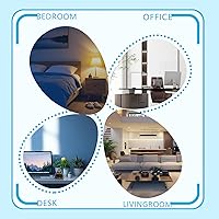 Vista 4 de FENGSHUI-CAISHEN Estatua de Little Buddha en pirámide de organita de cristal curativo, obsidiana con figura de Buda bebé, meditación de chakras