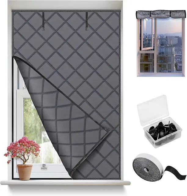 Kit Aislante Térmico Ventanas 160x100cm - Protege del Frío y Calor