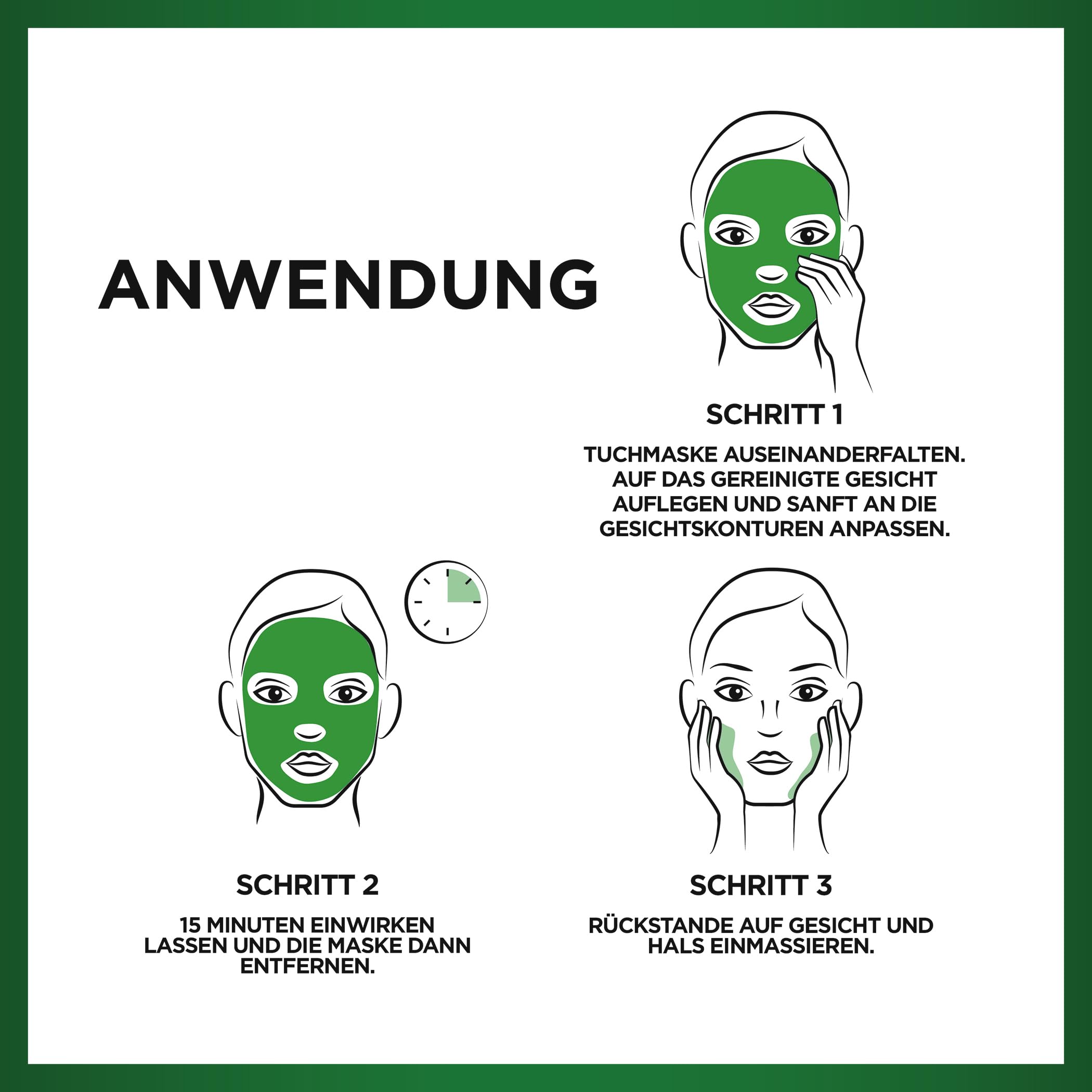 Garnier 24-częściowy kalendarz adwentowy z maseczkami, zestaw kosmetyków z maseczkami do twarzy firmy Hydra Bomb i SkinActive, różne maseczki z tkaniny, na kojące momenty maski, 1 x 24 maski