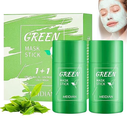 2 Stück Green Mask Stick, Green Tea Mask Stick –