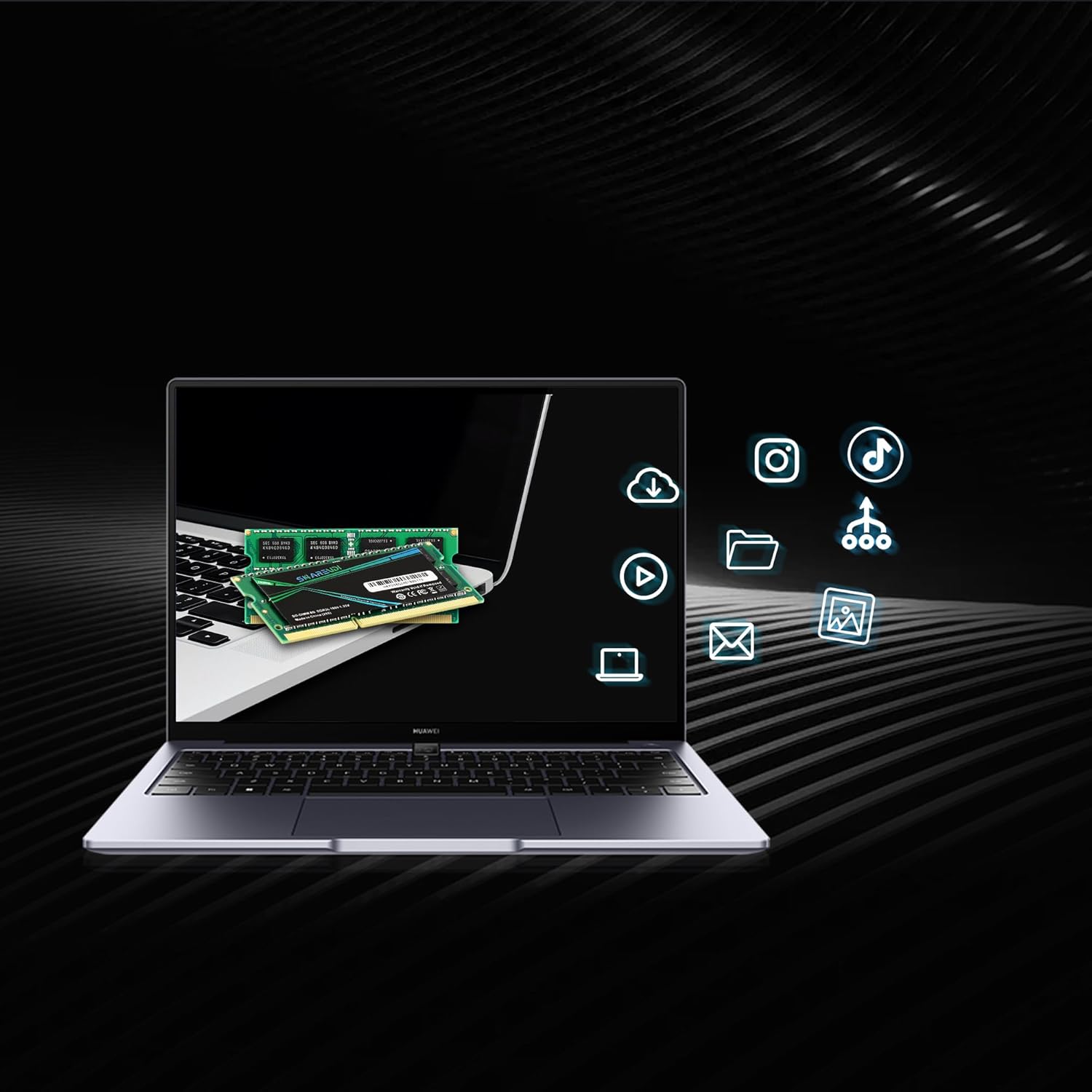 1.35V 204-pin Non-ECC SODIMM Laptop Notebook Mini Computer RAM Memory Module Easy to Upgrade (DDR3-8GB)