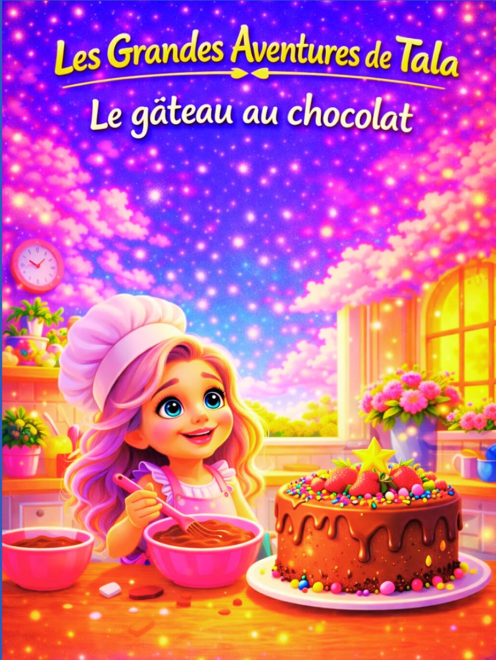 Les Grandes Aventures de Tala - Le gâteau au chocolat: Un livre illustré de pâtisserie amusant et chaleureux pour les enfants de 3 à 5 ans — apprendre, créer et s’amuser dans la cuisine !