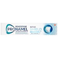 Vista 15 de Sensodyne Pronamel Active Shield Pasta Dental Blanqueadora de Esmalte, Menta Fresca - 3.4 onzas x 3