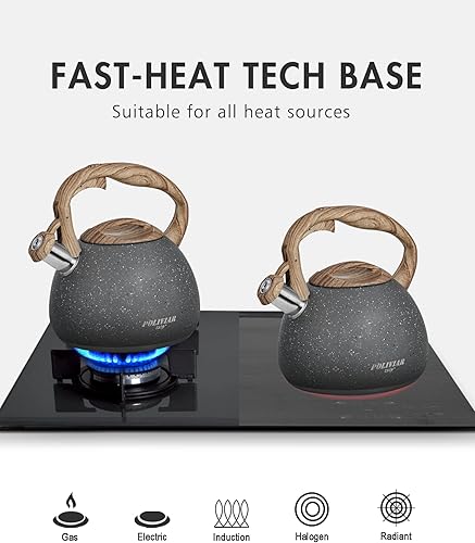 Vista 85 de Pava de té Poliviar, Black Ti Negro Ti